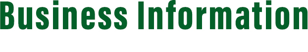BUSINESS INFORMATION 事業案内